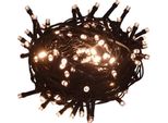 Vidaxl Luci Led Da Fata Con 150 Led Bianco Caldo 15 M Pvc