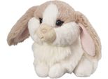 Bauer Spielwaren Peluche Coniglio Super Morbido (Viola/Beige, 15 Cm)