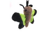 Onwomania Peluche / Coccolone / Portachiavi In Tessuto Animale Farfalla Verde Farfalla 14 Cm