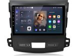 Radio 9 Pollici 6+128 Gb Android Autoradio Per Mitsubishi Outlander Ii Cww 2005-2011 Wireless Carplay Android Auto 4G Wifi Gps Navi 8Kern Rds Dsp Dab+ Bt