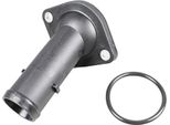 Flangia Refrigerante Blocco Motore Con Termostato Metzger Per Vw Passat B6