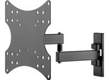 Goobay | Supporto Da Parete | 49714 Fullmotion (S) | Inclinazione, Rotazione | Supporto Da Parete Per Tv Basic " | Nero"
