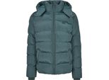 Urban Classics - Giacca Invernale Con Cappuccio Verde Scuro - L