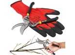 Kotarbau® Forbici Per Siepi In Acciaio Con Manico In Gomma 21 Cm Forbici Da Giardino Forbici Per Rose Forbici Da Giardino Per Tagliare E Rifilare Rami