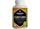 Curcuma+Piperina+Vitamina C Capsule Vegane 120 Capsule