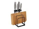 Supporto In Metallo Per Coltelli E Taglieri RD5387, Nero