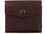 Spikes & Sparrow Pelle Portafoglio Bronco Wallet Rfid Dark Brown Marrone Scuro