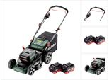 Metabo Rm 36-18 Ltx Bl 46 Tosaerba A Batteria 36 V ( 2X 18 V ) 46 Cm Brushless + 2X Batteria 8,0 Ah - Senza Caricabatterie