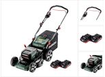 Metabo Rm 36-18 Ltx Bl 46 Tosaerba A Batteria 36 V ( 2X 18 V ) 46 Cm Brushless + 2X Batteria 4,0 Ah - Senza Caricabatterie