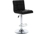 Syfax™ Sgabelli Da Bar 2 Pz Neri In Pelle Finta