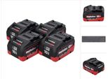 Metabo Lihd Set Di 04 Batterie 18 V 10,0 Ah Sistema Cas (4X 625549000)