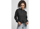 Urban Classics Ladies Organic Volants Hoody Nero - S
