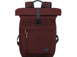 Travelite Zaino Per Il Tempo Libero Zaino Con Scomparto Per Laptop Basic Rollup Backpack 35L Bordeaux Rosso