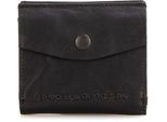 Spikes & Sparrow Pelle Portafoglio Bronco Wallet Rfid Black Nero