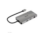 Club 3D CSV-1593 Club3D Usb-8-In1-Hub USB-C > 2Xhdmi/2Xusb/Usb-C/Rj45/Sd/Msd