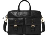 Fossil Borsa A Tracolla Laptop Bag Con Scomparto Per Laptop Buckner Briefbag Black Nero