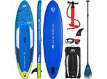 Aqua Marina Beast Sup Board Stand Up Paddle Aufblasbar Surfboard Carbon Paddel