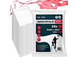 Kotarbau® Set Di 24 Pellicole Trasparenti Antipolvere 4X5M Telone Di Plastica Pellicola Per Edilizia Pellicola Multiuso Telone Da Imbianchino Pellicola Da Imbianchino Per Ristrutturazioni E Traslochi