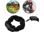 Lucchetto Per Bicicletta Lucchetto A Combinazione 120Cm Lucchetto Per Moto Lucchetto Per Ciclomotore Lucchetto A Combinazione