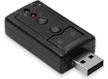 Adattatore Audio Usb Esterno Scheda Audio Esterna 7.1 3D Cuffie Auricolari PS3