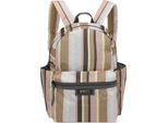 Day Et Zaino Per Il Tempo Libero Zaino Con Scomparto Per Laptop Day Gweneth RE-P Stripe Backpack Tigers Eye Beige Multicolore