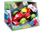 Bb Junior - Auto Giocattolo - Push & Glow Formula Fun (Rosso) Auto Da Corsa Per Bambini