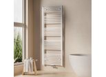 Emke Radiatore Bagno Asciugamani Radiatore 60X160Cm 761 Watt Di Potenza Bianco Radiatore Bagno Attacco Centrale Riscaldamento Senza Elemento Riscaldante