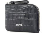 Picard Pelle Portafoglio Dundee 1 Zip Around Wallet Ozean Blu