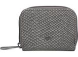 Fritzi Aus PreußEn Portafoglio Suede Snake Wani Wallet Dark Stone Grigio