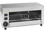 Milantoast Forno / Tostapane In Acciaio Inox 3 Posizioni 220-240 V 1,85 Kw