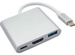 Hub Akyga Usb Tipo C/Usb 3.0/Usb C/Hdmi Ak-Ad-57