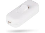 Heitech Interruttore Per Cavo Intermedio Bianco - Interruttore Per Cavo Intermedio 1 Polo 250V 2A