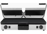 Milantoast-Doppia Piastra In Ghisa Liscia Nervata 220-240 V 3,5 Kw