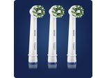 Oral-B Crossaction 80338444 Testina Per Spazzolino Elettrico 3 Pezzi Bianco (EB50RB-3)
