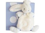 Set Regalo Doudou - Coniglio Di Peluche Blu 26 Cm