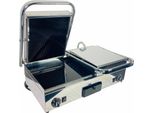 Milantoast-Doppia Piastra In Vetroceramica Liscia Nervata 220-240 V 2,99 Kw