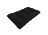 Pokar Cuscino Per Pallet Con Bella Trapuntatura Cuscino Per Divano In Pallet, Dimensioni: Cuscino Di Seduta 120 X 80, Colore: Nero