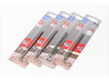 4 X Lux Trapano A Percussione ø 6Mm Trapano Per Calcestruzzo Hm Trapano Per Muratura Punta Per Trapano Utensile Di Perforazione