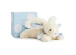 Set Regalo Doudou - Coniglio Di Peluche Blu 20 Cm