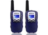 Retevis RT388 Walkie Talkie Bambini, Regalo Per Bambini Da 4 A 12 Anni, Con Torcia Vox, Dcs/Ctcss, Radio A Lungo Raggio Per Giochi Da Campeggio