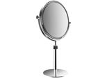 Emco Puree Miroir Sur Pied, Hauteur RéGlable, DiamèTre 201 Mm, Grossissement 5X, Chrome, 109400121, 109400121