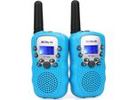 Retevis RT388 Walkie Talkie Bambini, Regalo Per Bambini Da 4 A 12 Anni, Con Torcia Vox, Dcs/Ctcss, Radio A Lungo Raggio, Per Regali Di Natale