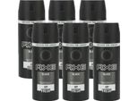 Axe Black 6 X 150 Ml Deospray Deodorante Deo Spray Bodyspray Deodorante Spray Deo Neues Design Set