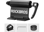 Rockbros Portabici Da Tetto Portapacchi A Montaggio Rapido Alluminio Nero