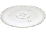 Piatto Per Microonde 27 Cm | Piatto Girevole Per Microonde | Piatto In Vetro Resistente Al Calore Ø 270 Mm | Piatto Di Ricambio In Vetro Per Microonde | Compatibile Con Il Supporto Per Piatti Girevoli A Y | Piatto Girevole In Vetro