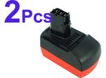 2X 4000Mah Batteria Per Metabo Bsz 14.4, Bsz 14.4 Impuls, Sbz 14.4 Impuls, ULA9.6-18, 6.25482