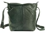 Harold's Pelle Borsa A Tracolla Submarine Crossbag Green Verde Scuro