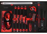 Ks Tools Set Di Martelli E Scalpelli Con Inserto In Schiuma 17 Pezzi - 811.1017