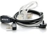 Retevis Walkie Talkie Headset 2 Pin Compatibile Con Walkie Talkie Retevis RT24 Plus RT622 RT27 Bf UV-5R Plus BF-888S BF-88E Kenwood Sicurezza Auricolari (1 Pezzo)