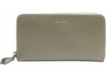 Esquire Pelle Portafoglio Peru Zip Around Wallet Olive Oliva